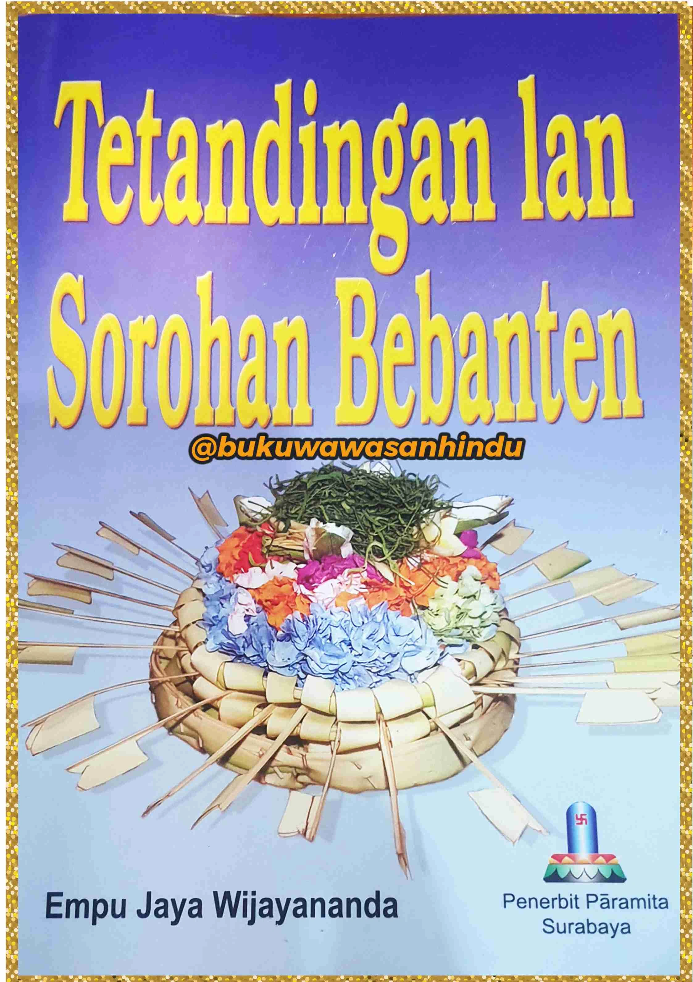 BUKU BANTEN TETANDINGAN LAN SOROHAN BANTEN