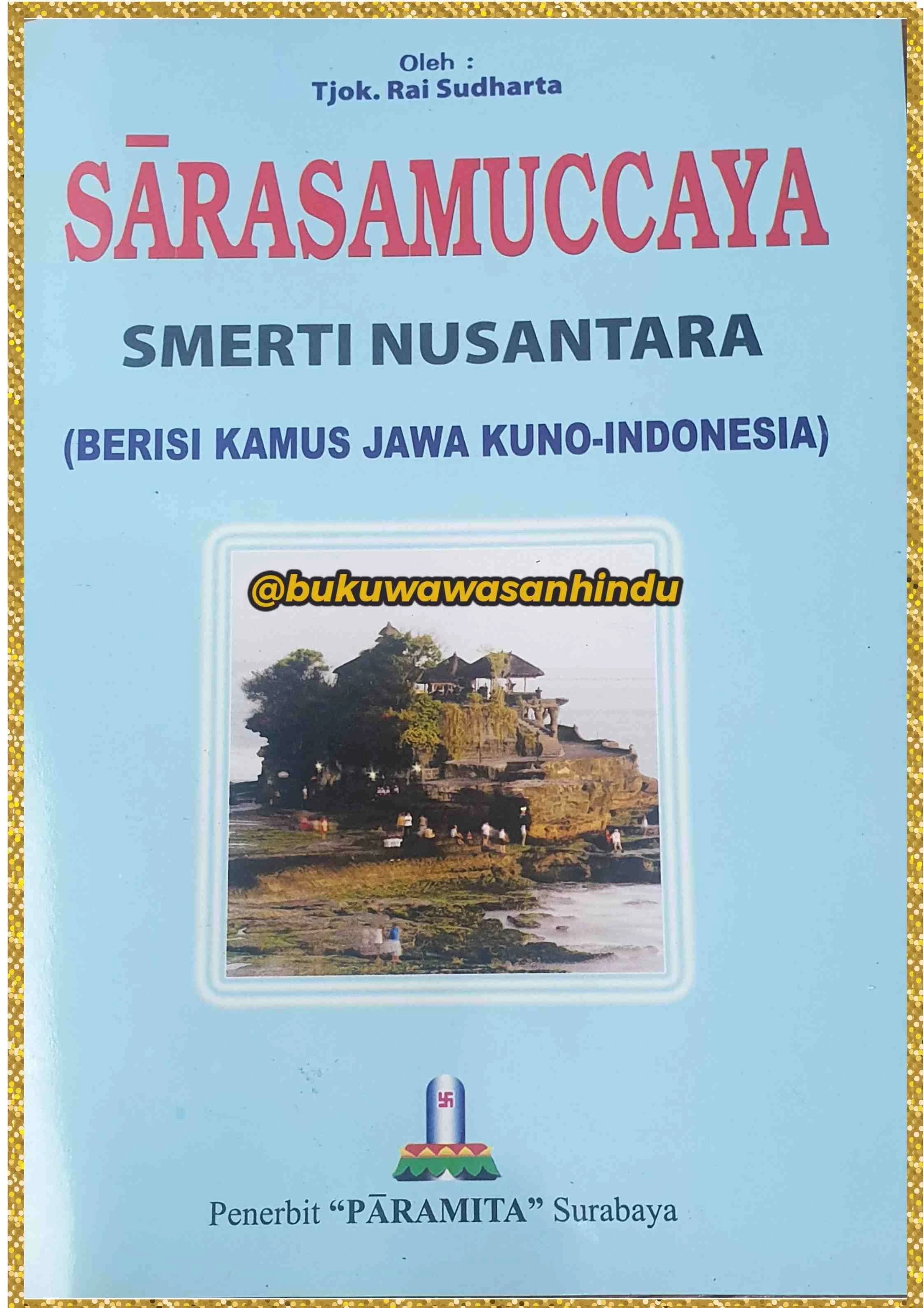 BUKU SARASCAMUSCCAYA SMERTI NUSANTARA