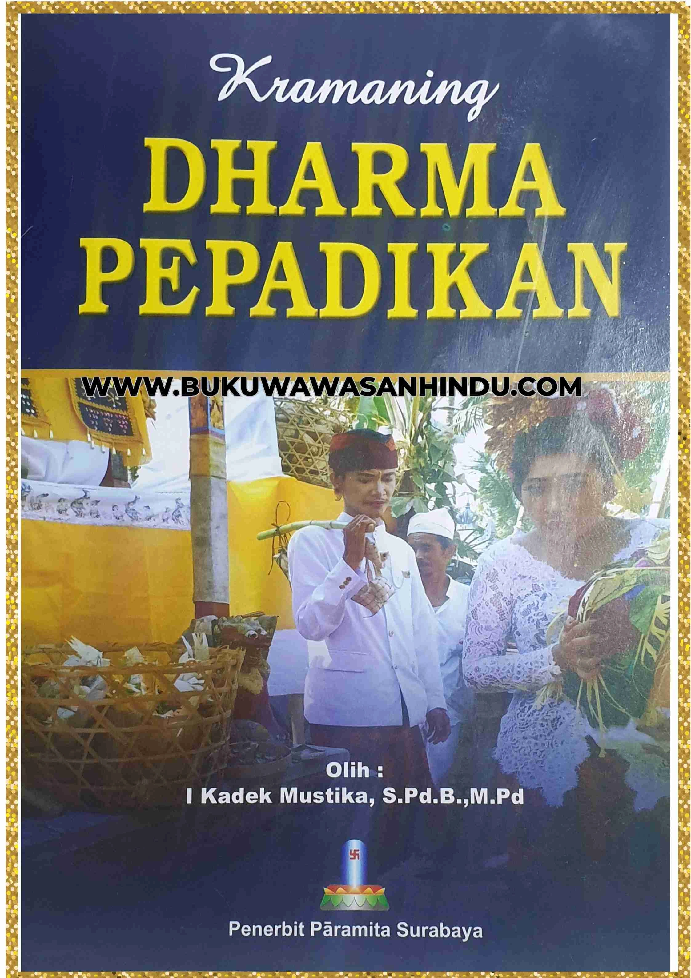 BUKU KRAMANING DHARMA PEPADIKAN